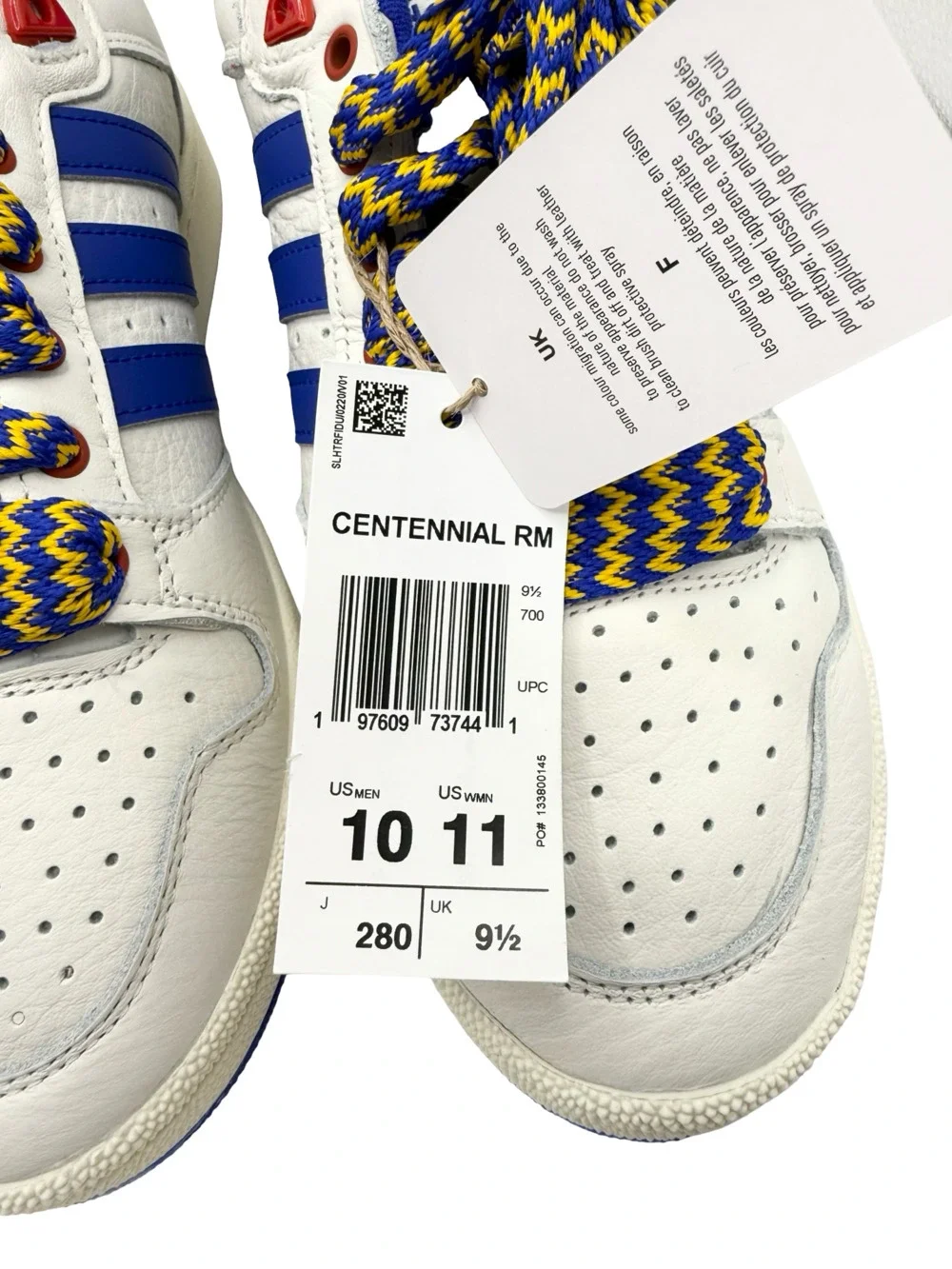 Adidas Centennial RM Low 'Philippines' Jalen Green Basketball Sneakers 10M/11 W